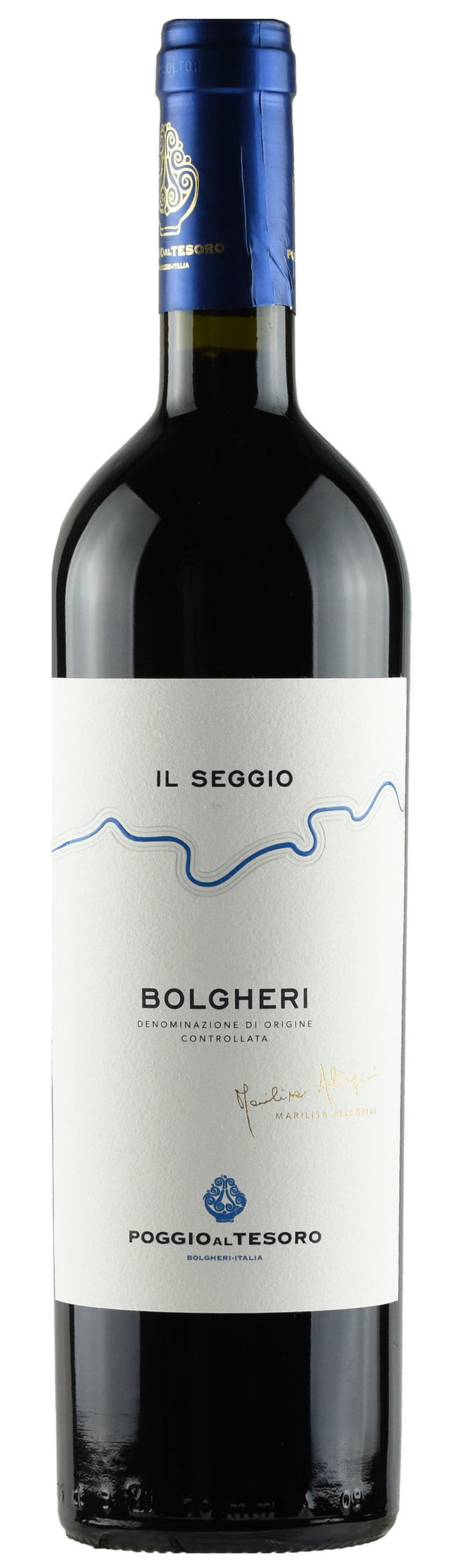 Poggio al Tesoro Il Seggio Bolgheri 2021  Front Bottle Shot