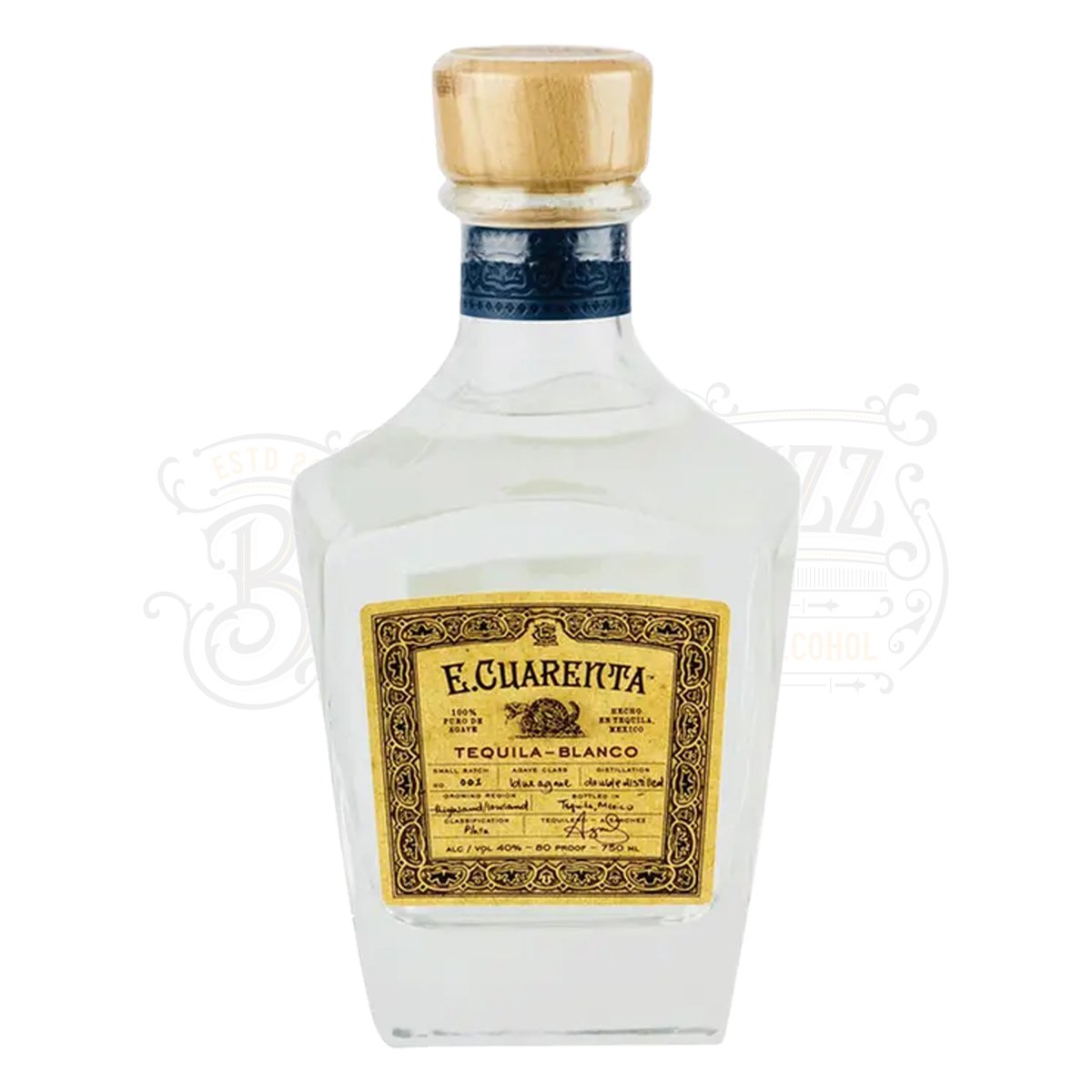 E. Cuarenta Tequila Blanco