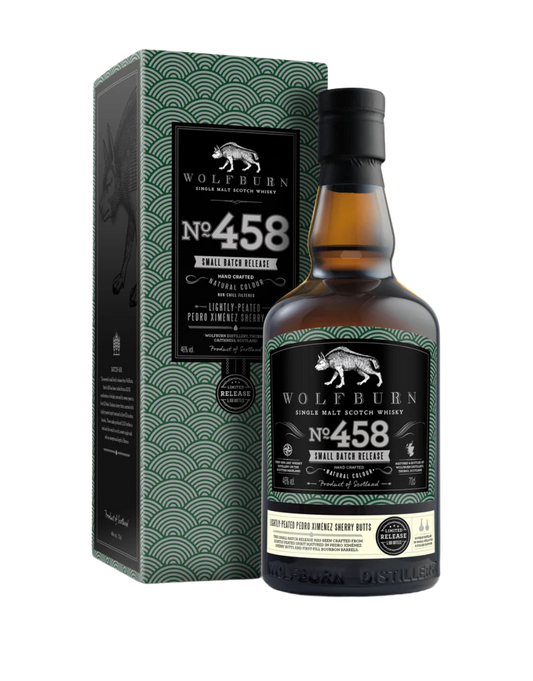 WOLFBURN SMALL BATCH NO. 458 SCOTCH WHISKY 700 ML