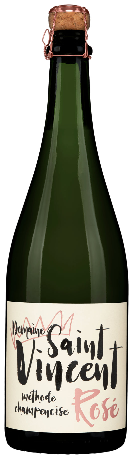 Domaine Saint Vincent Brut Rose  Front Bottle Shot