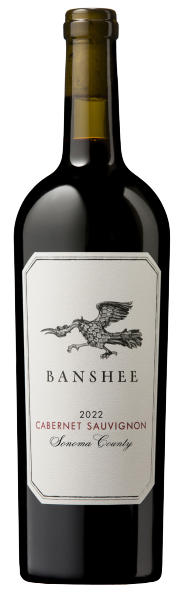 Banshee Sonoma Cabernet Sauvignon 2022  Front Bottle Shot