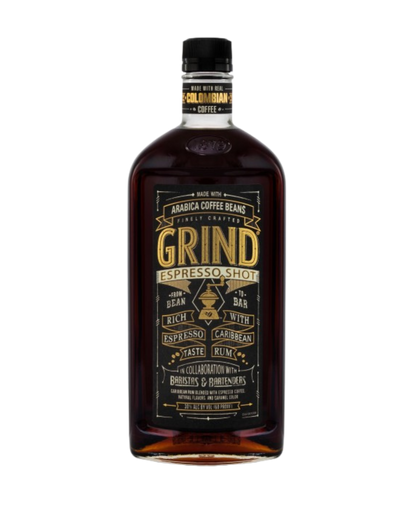 GRIND ARABICA COFFEE BEANS ESPRESSO SHOT RUM