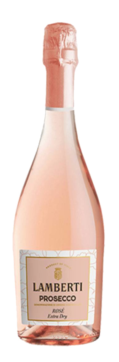 Lamberti Prosecco Rose Extra Dry 2020  Front Bottle Shot