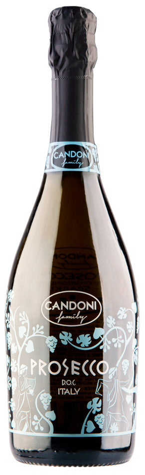 Candoni Prosecco  Front Bottle Shot