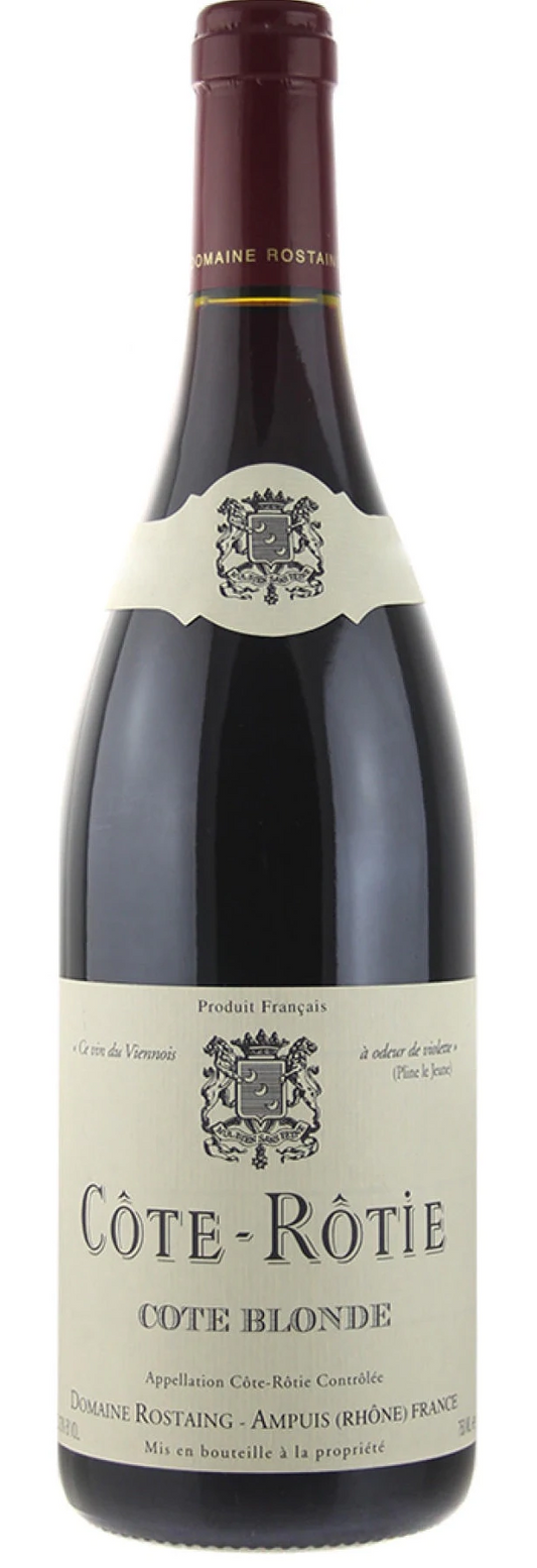 Rene Rostaing Cote-Rotie Cote Blonde 2001  Front Bottle Shot