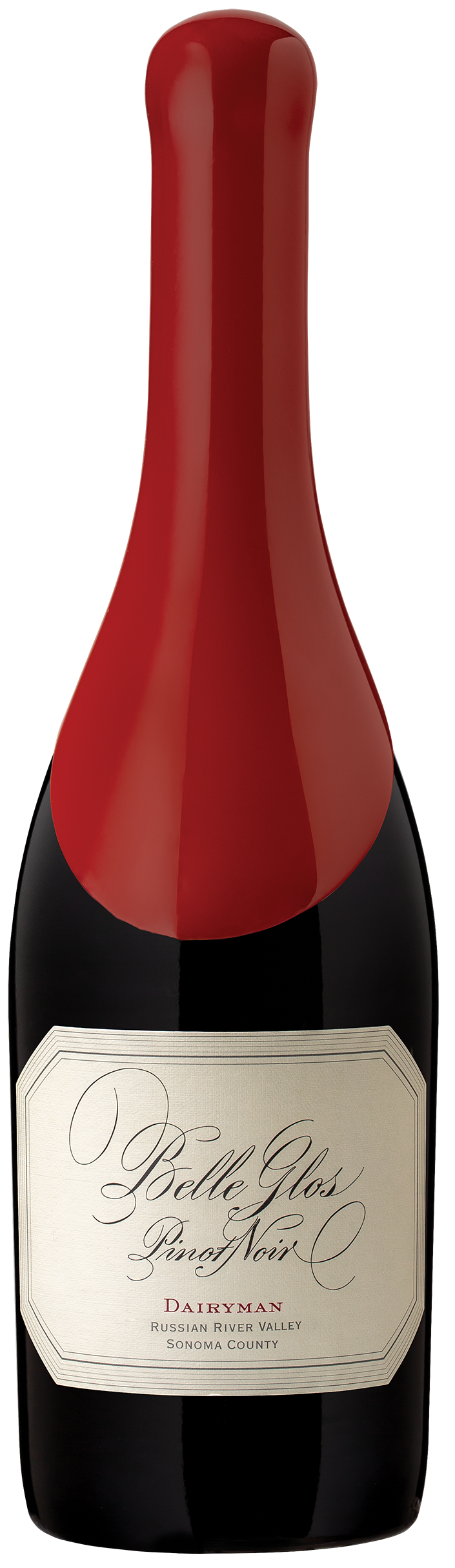 Belle Glos Dairyman Vineyard Pinot Noir 2022  Front Bottle Shot