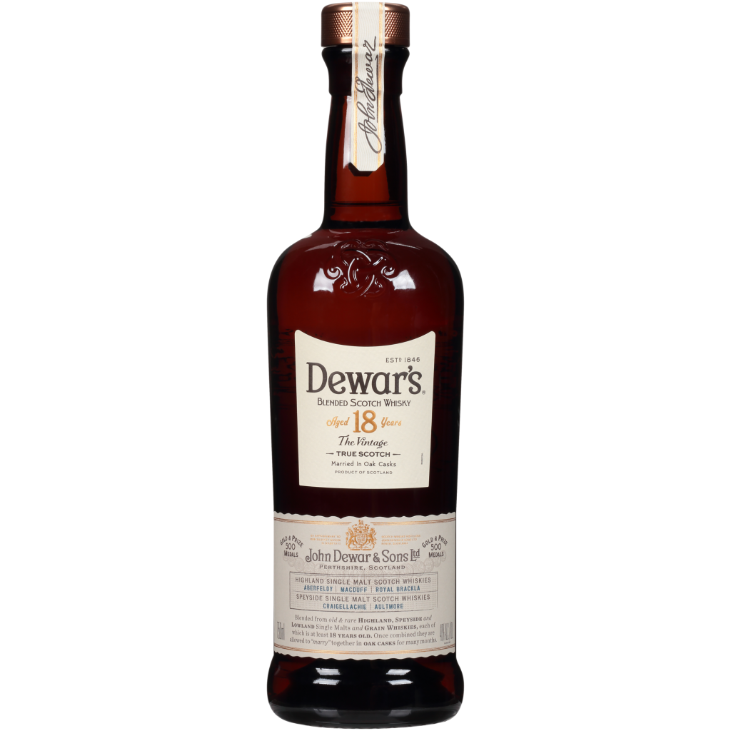 DEWAR'S 18 YEAR OLD 750 ML