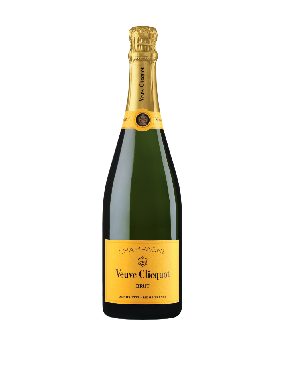 VEUVE CLICQUOT YELLOW LABEL CHAMPAGNE BRUT 750 ML