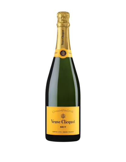 VEUVE CLICQUOT YELLOW LABEL CHAMPAGNE BRUT 750 ML