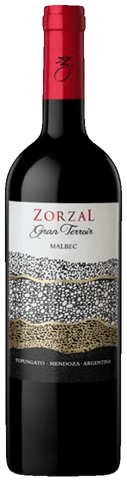 Zorzal Gran Terroir Malbec 2020  Front Bottle Shot