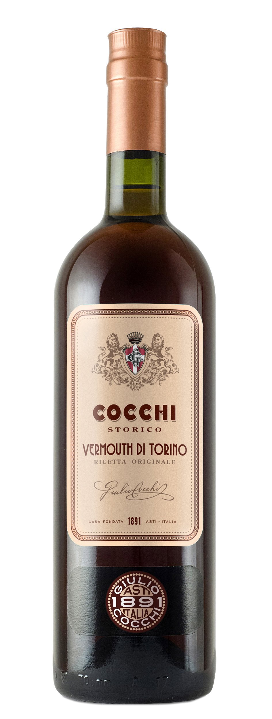 Cocchi Vermouth di Torino  Front Bottle Shot