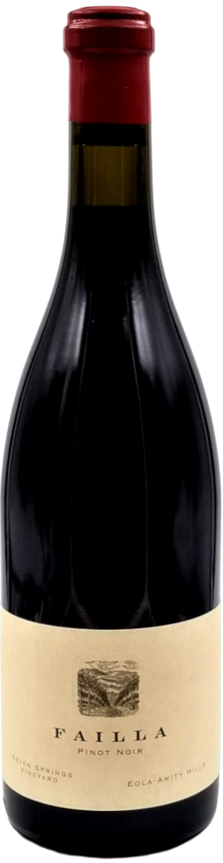 Failla Seven Springs Vineyard Pinot Noir 2022  Front Bottle Shot