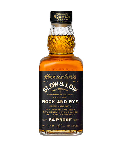 HOCHSTADTER'S SLOW & LOW ROCK AND RYE 84 PROOF 750 ML