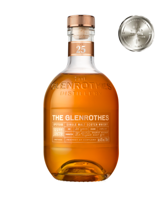 THE GLENROTHES 25 YEARS OLD SCOTCH WHISKY 2023 RELEASE 700 ML