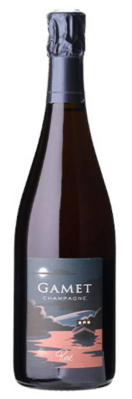 Gamet Rose Brut  Front Bottle Shot