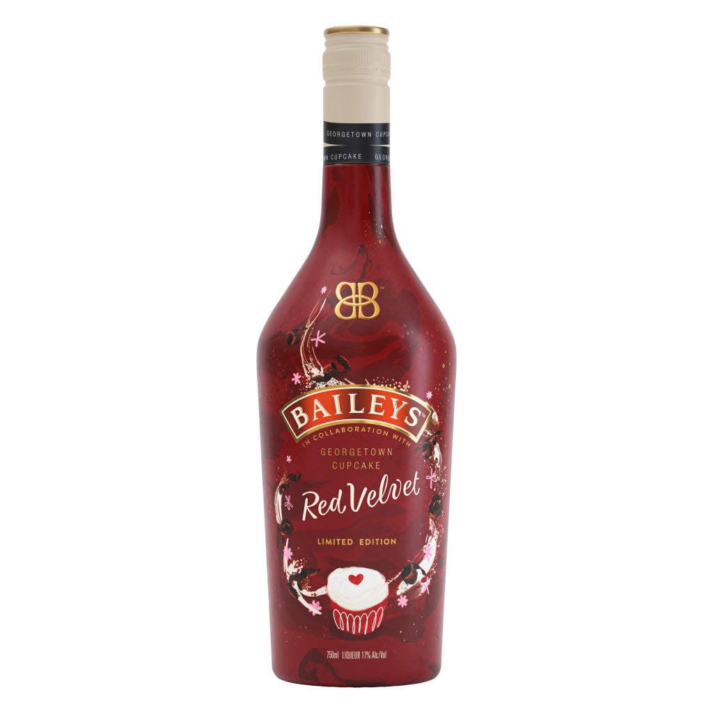 BAILEYS RED VELVET IRISH CREAM LIQUEUR, IN COLLABORATION WITH GEORGETOWN CUPCAKE 750 ML
