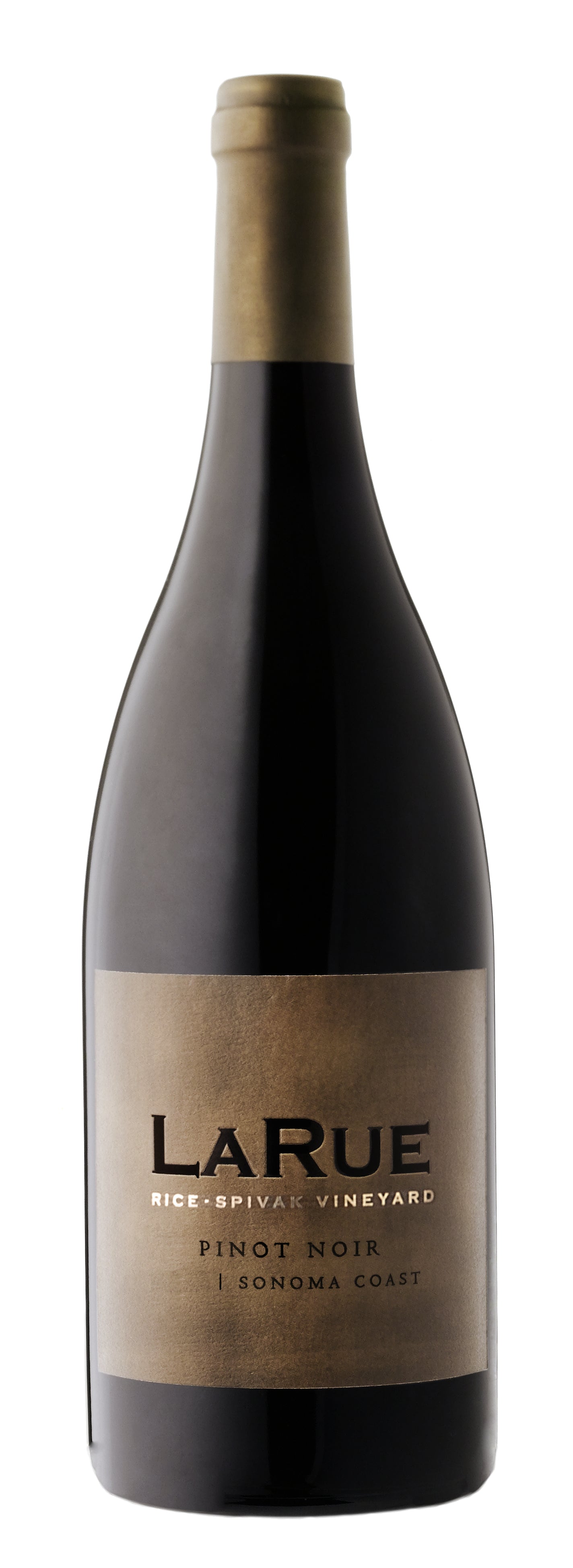 LaRue Rice-Spivak Vineyard Pinot Noir 2019  Front Bottle Shot