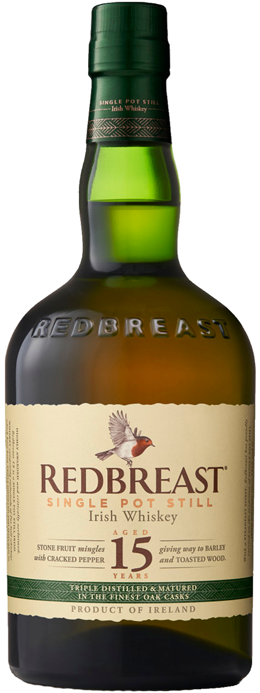 REDBREAST 15 YEAR OLD 750 ML