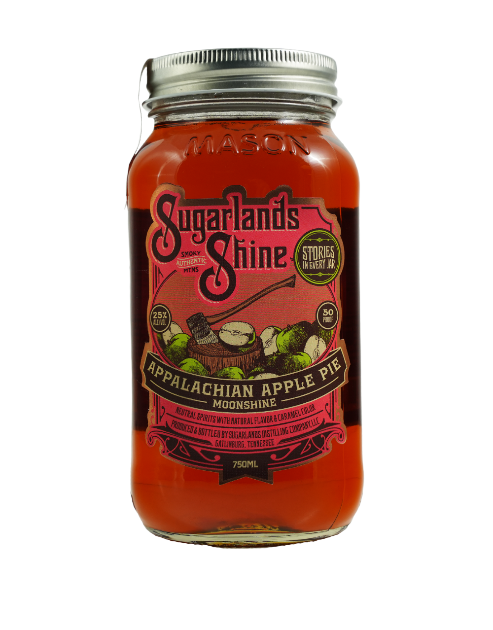 SUGARLANDS APPALACHIAN APPLE PIE MOONSHINE 750 ML
