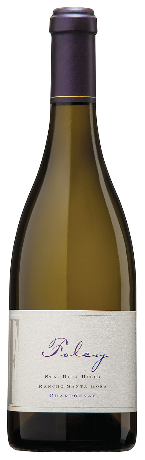 Foley Estate Winery Rancho Santa Rosa Chardonnay 2022  Front Bottle Shot