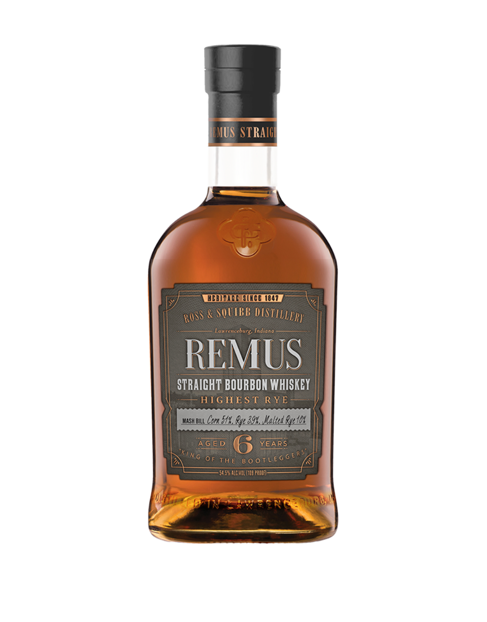 REMUS HIGHEST RYE BOURBON 750 ML