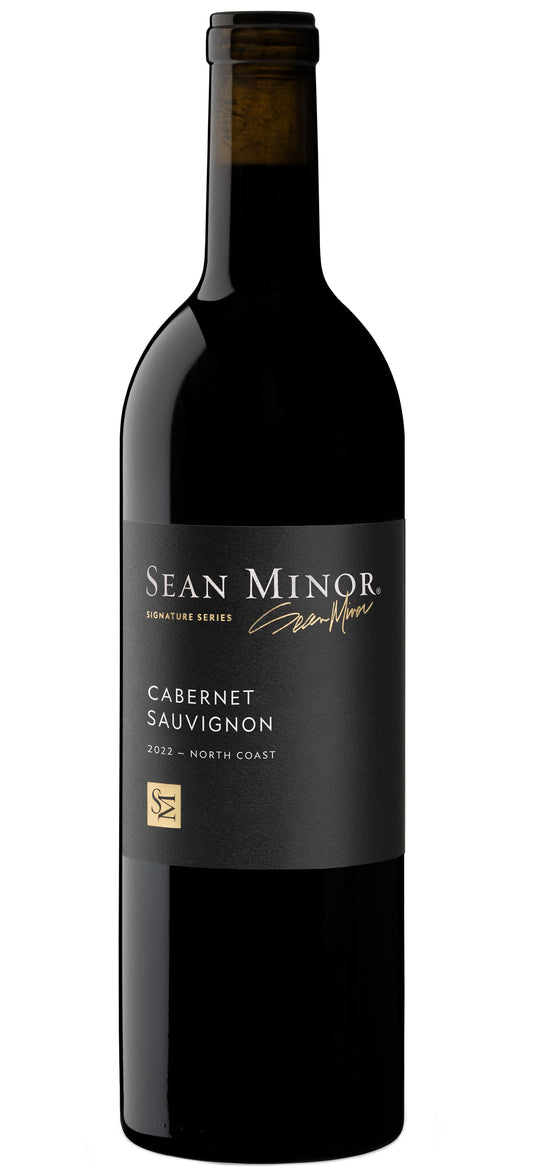 Sean Minor North Coast Cabernet Sauvignon 2022  Front Bottle Shot