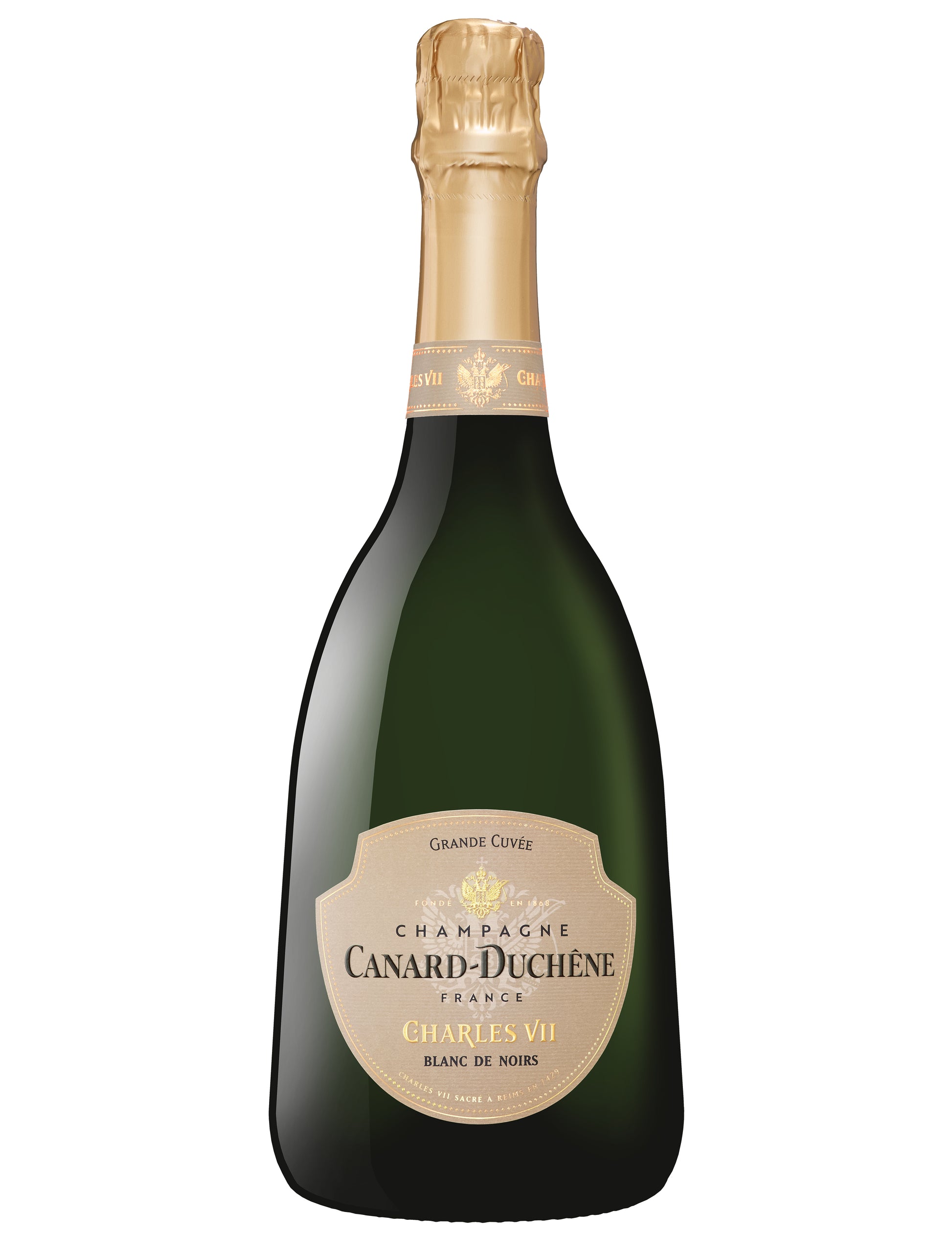 Canard-Duchene Charles VII Blanc de Noirs  Front Bottle Shot