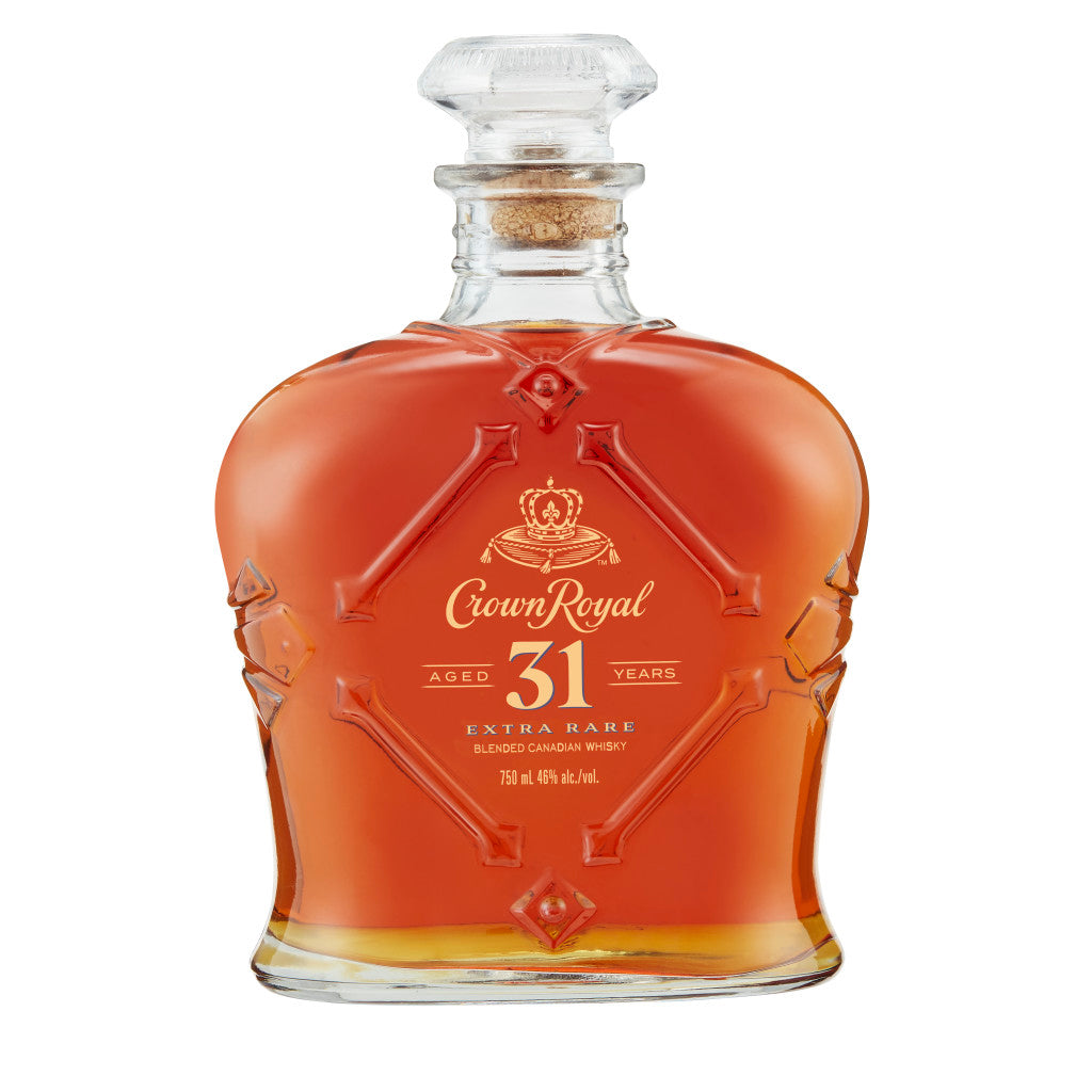 CROWN ROYAL EXTRA RARE 31 YEAR OLD WHISKY 750 ML