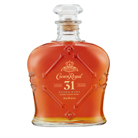 CROWN ROYAL EXTRA RARE 31 YEAR OLD WHISKY 750 ML