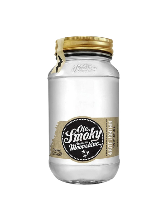 OLE SMOKY® WHITE LIGHTNIN’ MOONSHINE 750 ML