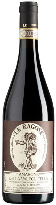 Le Ragose Amarone della Valpolicella Classico 2018  Front Bottle Shot