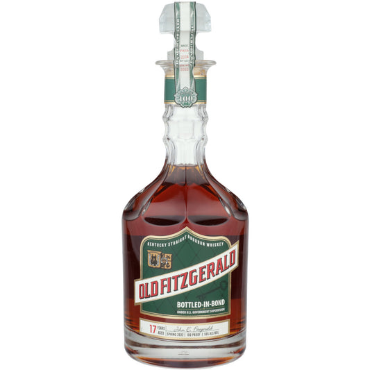 OLD FITZGERALD BOTTLED IN BOND STRAIGHT BOURBON AGED 17 YR 750 ML
