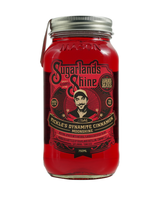 SUGARLANDS TICKLE'S DYNAMITE CINNAMON MOONSHINE 750 ML