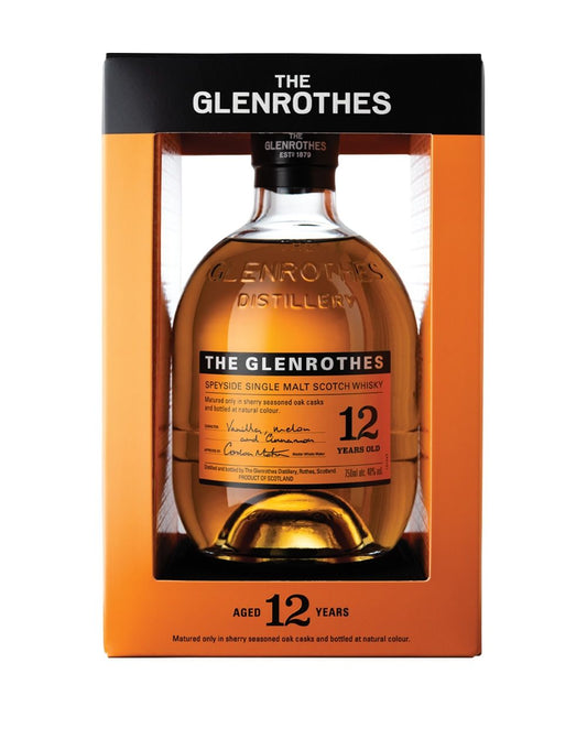 THE GLENROTHES 12 YEAR OLD 750 ML