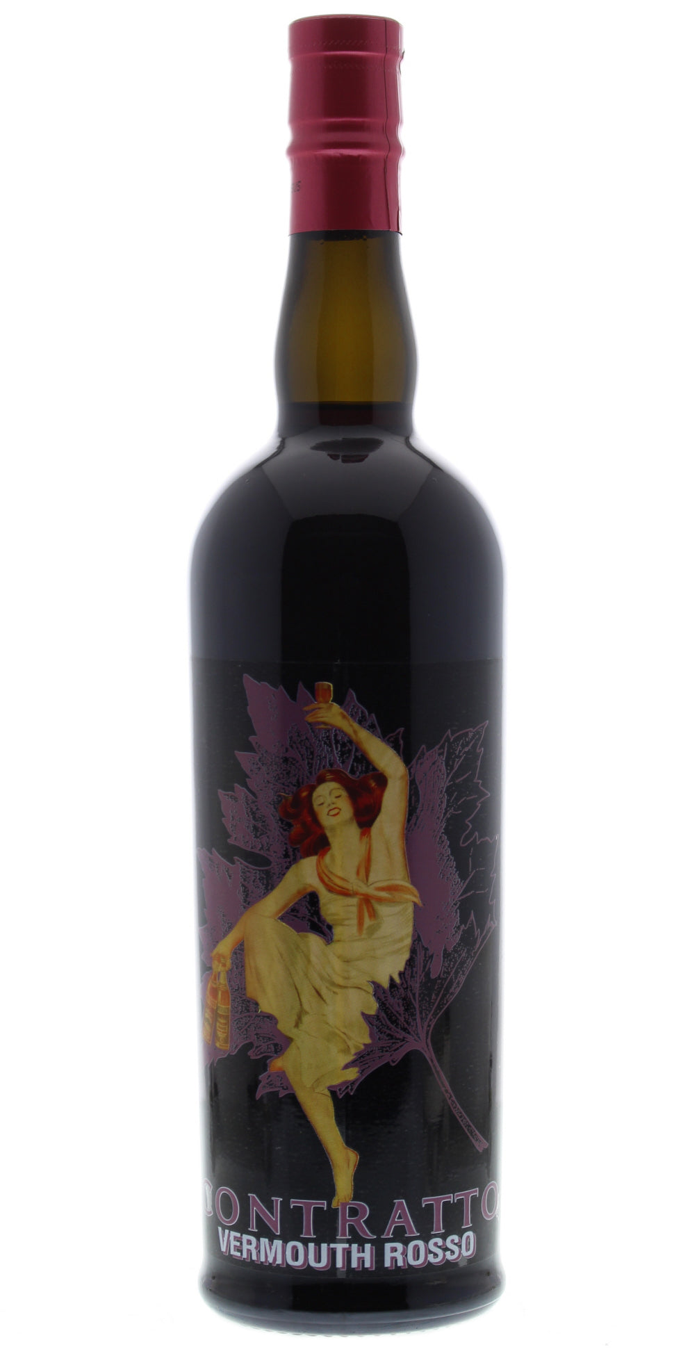 Contratto Vermouth Rosso  Front Bottle Shot