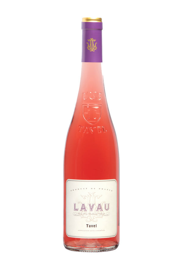 Lavau Tavel Rose 2023  Front Bottle Shot