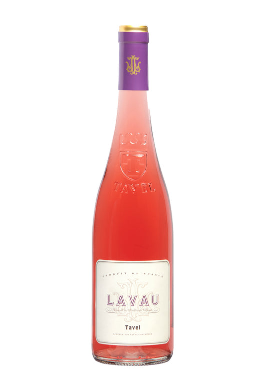 Lavau Tavel Rose 2023  Front Bottle Shot