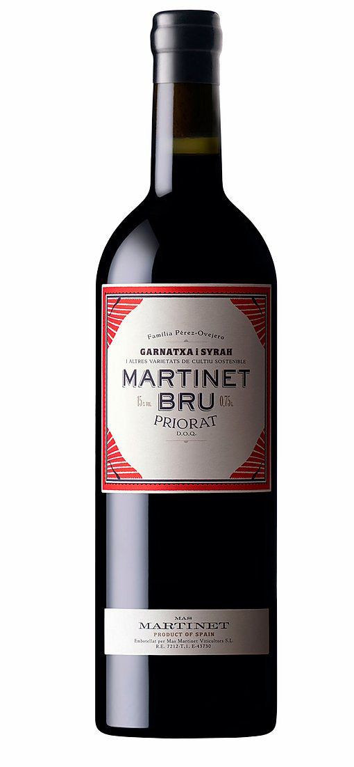 Mas Martinet Bru Priorat 2021  Front Bottle Shot