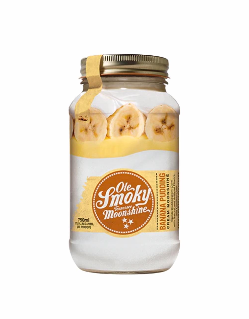 OLE SMOKYÂ® BANANA PUDDING CREAM MOONSHINE 750 ML