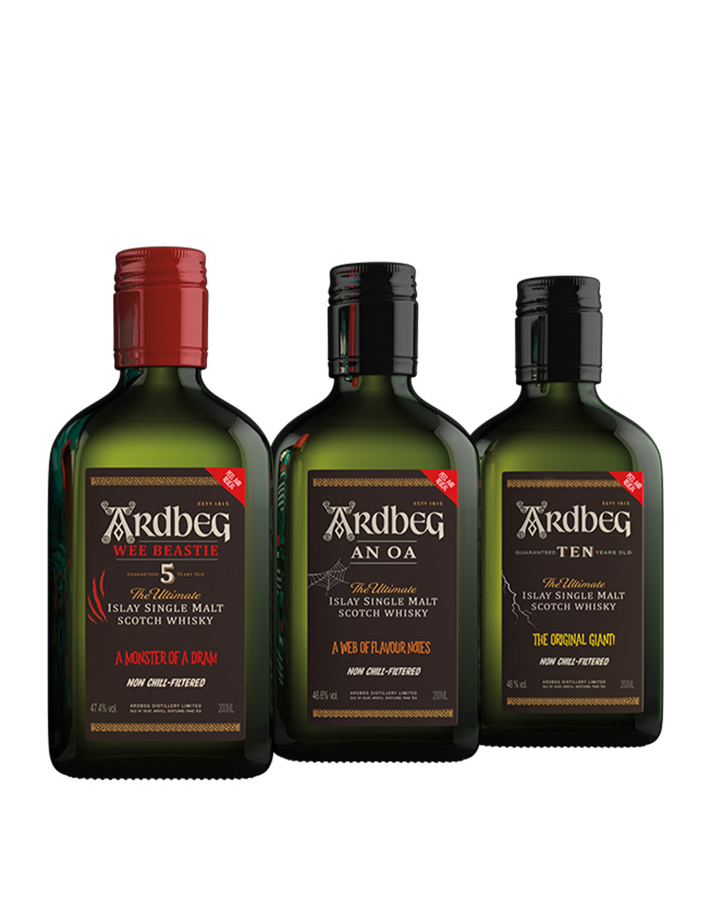 ARDBEG MONSTERS OF SMOKE TRIAL PACK 200 ML