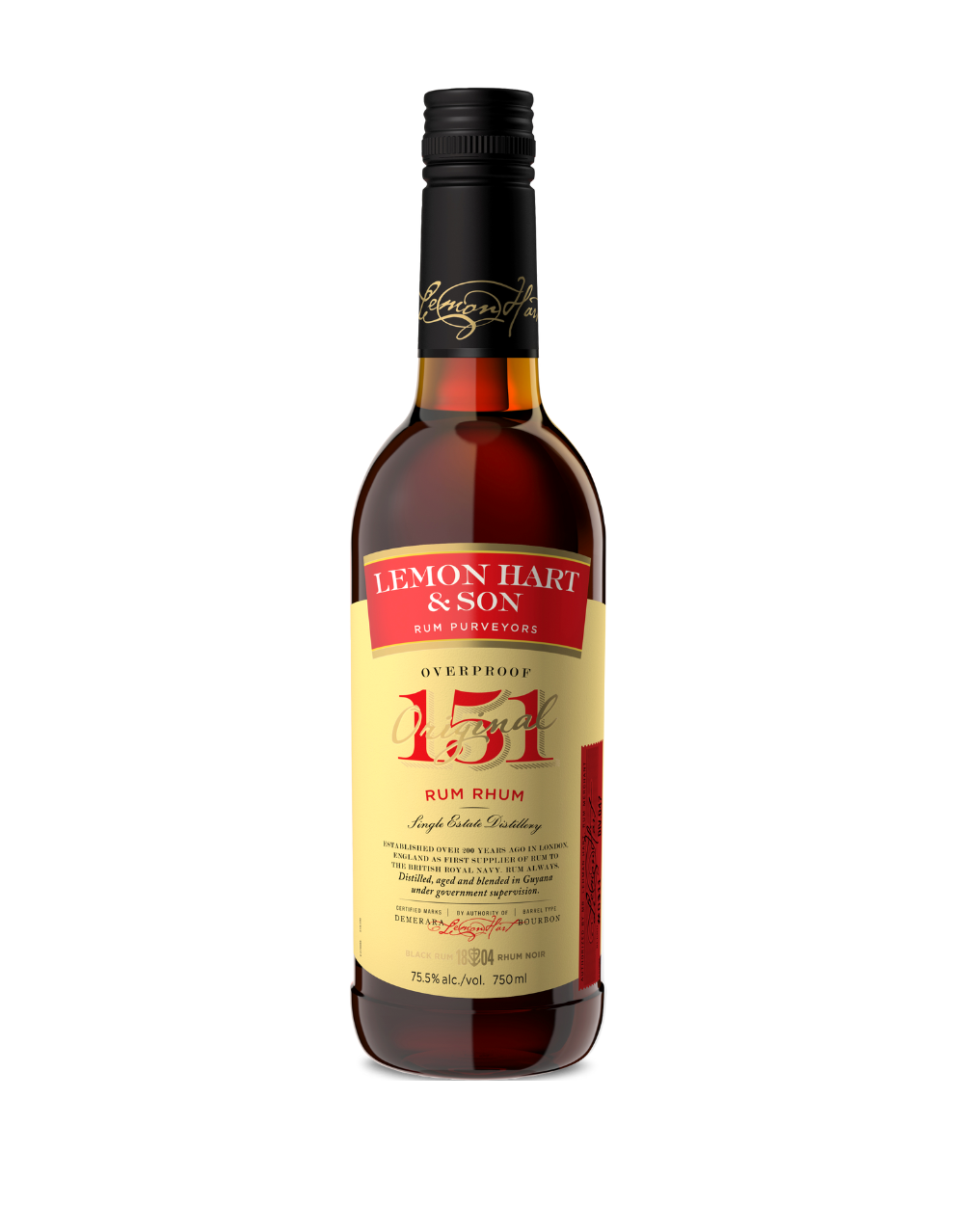 LEMON HART 151 RUM 750 ML