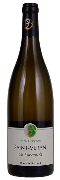 Daniel & Julien Barraud Saint-Veran Les Pommards 2022  Front Bottle Shot