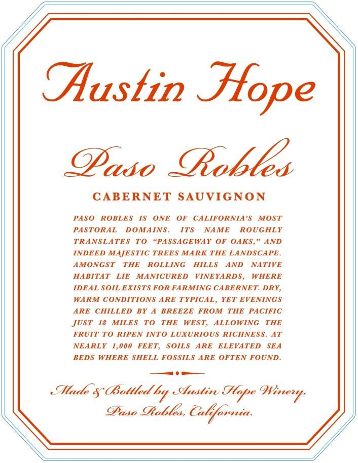 Austin Hope Cabernet Sauvignon (1.5 Liter Magnum) 2022