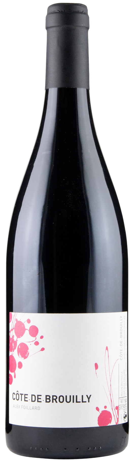 Alex Foillard Cote de Brouilly 2021  Front Bottle Shot