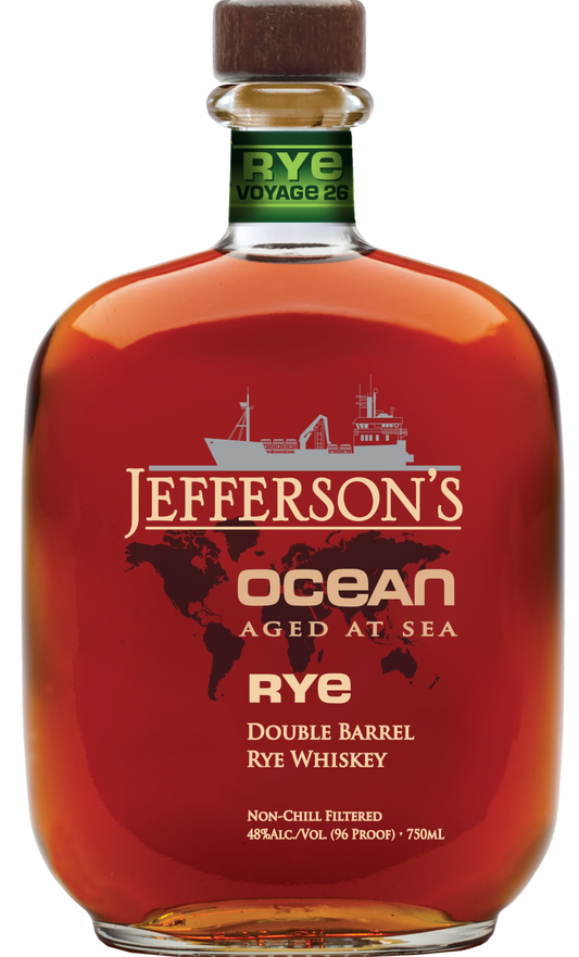 JEFFERSON'S OCEAN AGED AT SEA® RYE WHISKEY 750 ML