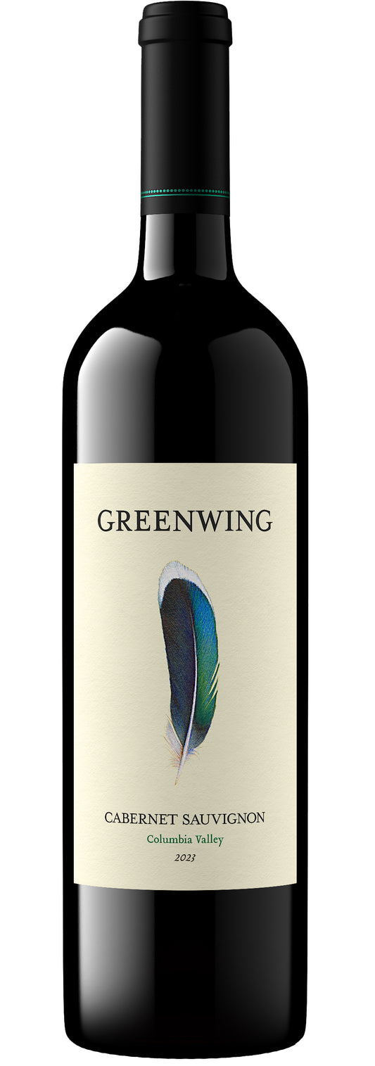 Greenwing Cabernet Sauvignon 2023  Front Bottle Shot