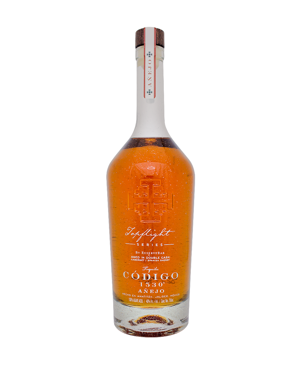 CÓDIGO 1530 DOUBLE CASK FINISHED SINGLE BARREL AÑEJO S1B20 750 ML