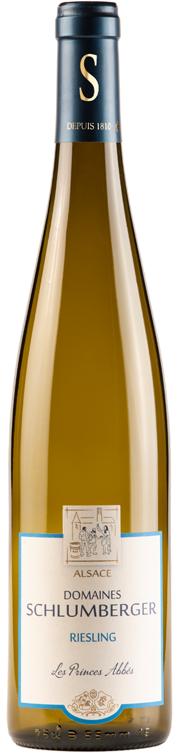 Domaines Schlumberger Les Princes Abbes Riesling 2020  Front Bottle Shot