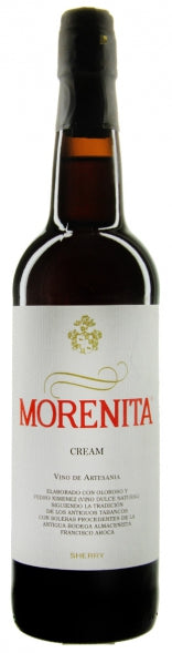 Emilio Hidalgo Morenita Cream Sherry Front Bottle Shot