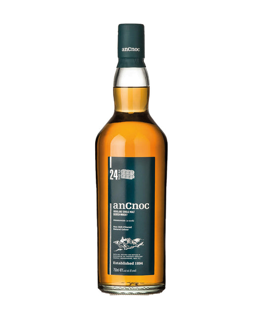ANCNOC 24 YEAR OLD SINGLE MALT SCOTCH WHISKEY 750 ML